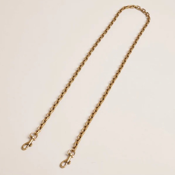 Parker Thatch Gold Link Crossbody Chain Bag Strap - OS - New in Org. Packaging - Picture 2 of 9